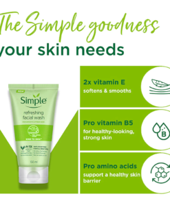Simple Refreshing Face Wash 150ml