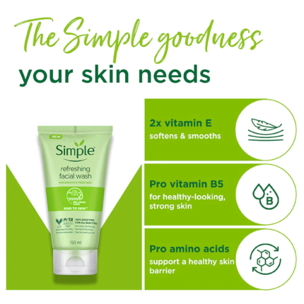 Simple Refreshing Face Wash 150ml