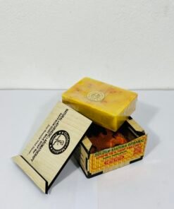 Natural Ayurvedic Aromatherapy Saffron Goat Milk Soap Bar (100gm)