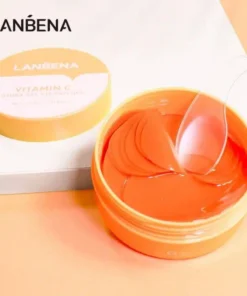 Lanbena Vitamin C Eye Mask PATCH - Remove Dark Circle Eye Gel 60Pieces