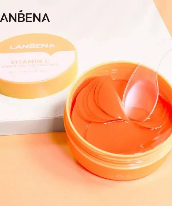 Lanbena Vitamin C Eye Mask PATCH - Remove Dark Circle Eye Gel 60Pieces